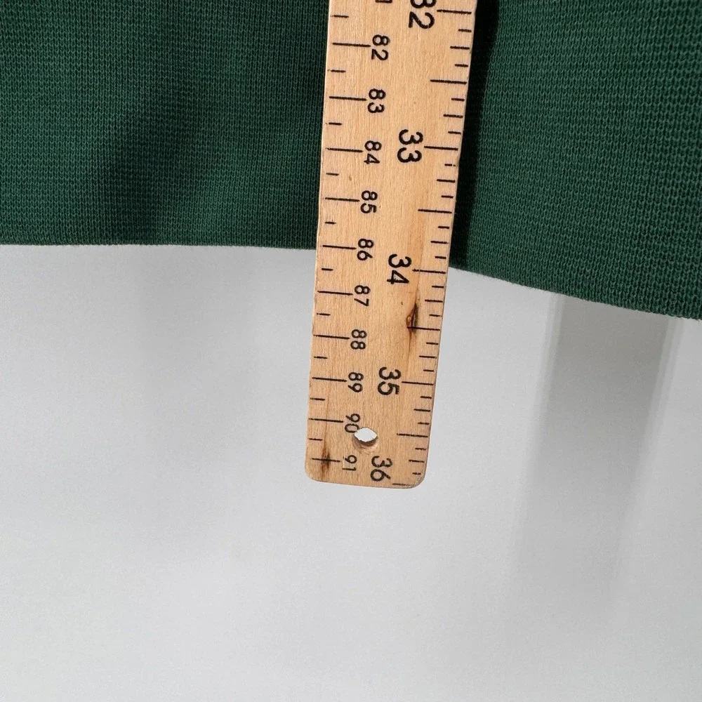 Polo Ralph Lauren Full Zip Hoodie Mens 4XLT Green Double Knit Pony Logo 9623